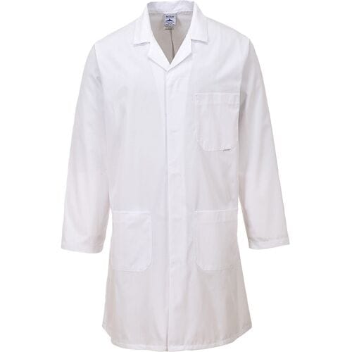 Portwest Standaard Stof- of labojas 2852 - Wit - L