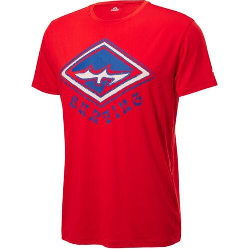 CRIVIT Heren sportshirt (Rood, S)