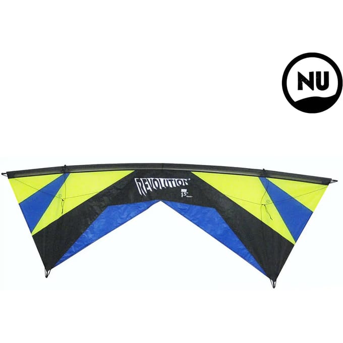 Vlieger met handvaten en draagtas Revolution Kites Revolution Reflex Experience