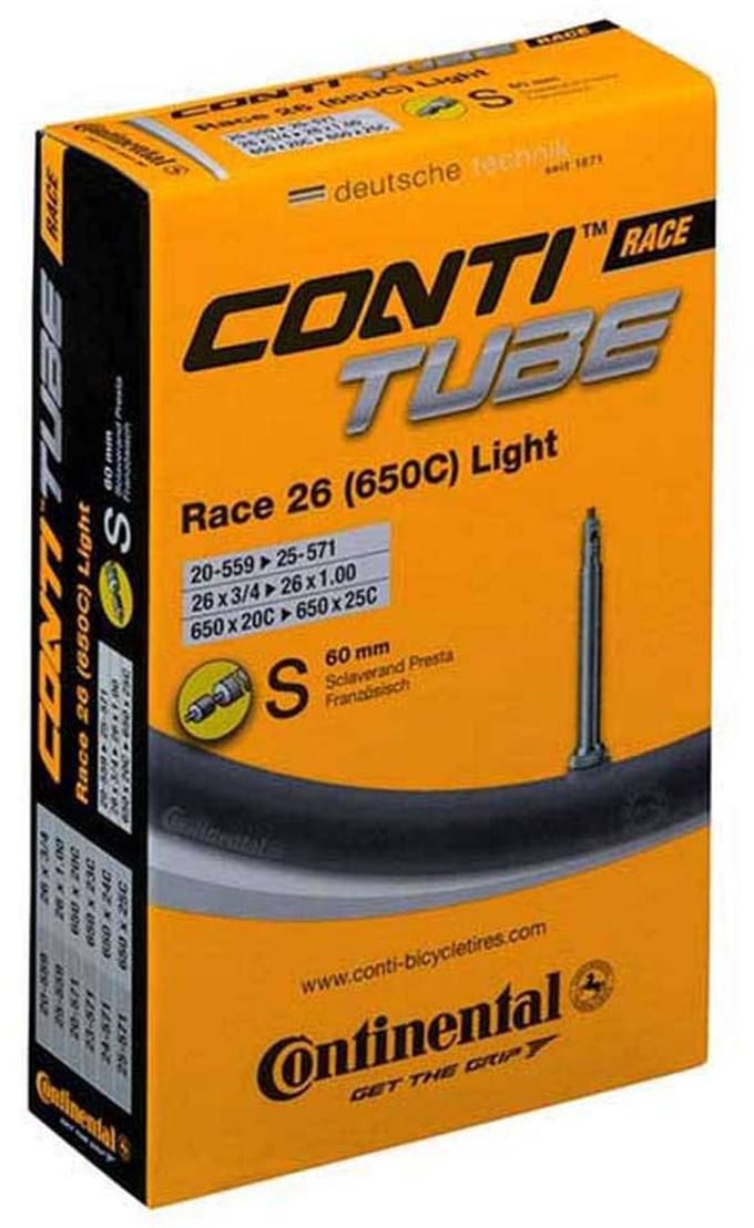 Continental Race Light Presta 60 Mm Binnenband Transparant 26´´ / 0.75-1.00