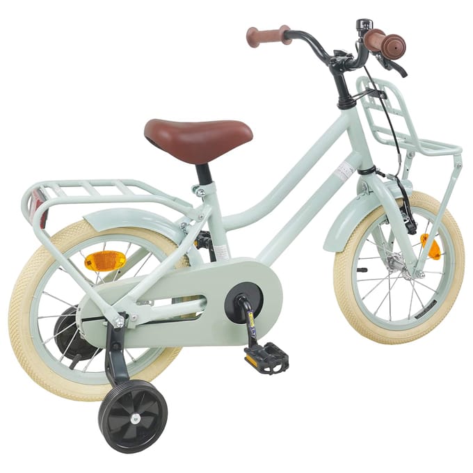 vidaXL - Kinderfiets - 12 - Inch - voor - 2-4 - jaar - oud - Lichtgroen