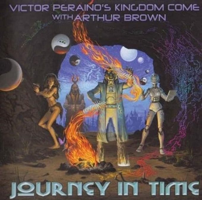 Victor Peraino's Kingdom Come With Arthur Brown - Journey In Time (CD | DVD)