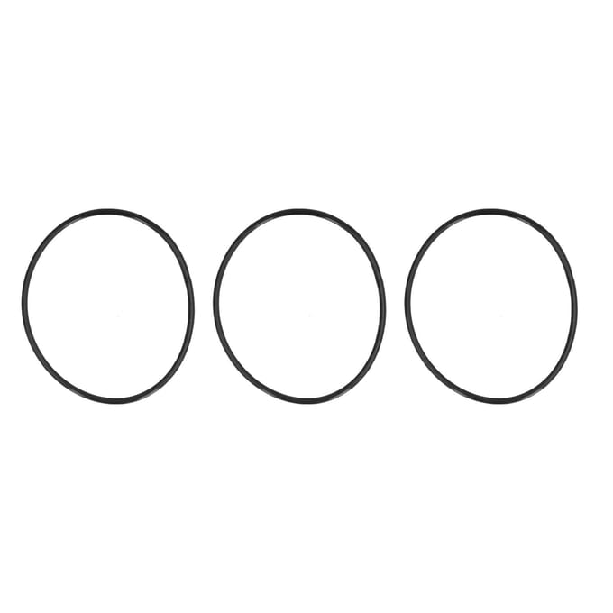 3 STUKS O-ring Vervanging Nitrilrubber Afdichtringen Pakking voor Waterzuiveraar Filterpatroon black