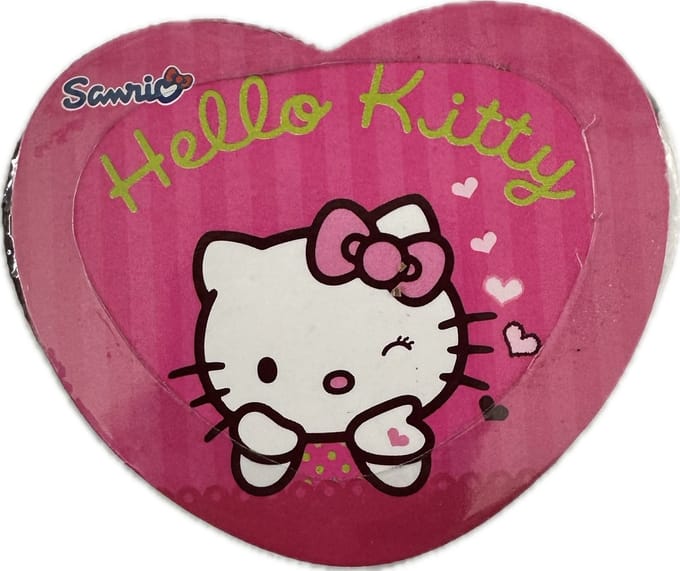Magische Handdoek Hart Hello Kitty