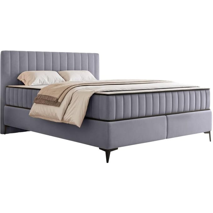 Boxspring Simone 180x200 cm fluweel met opbergruimte | NADUVI Collection