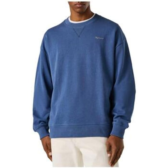 Pepe Jeans Geo Small Logo Sweatshirt Blauw S Man
