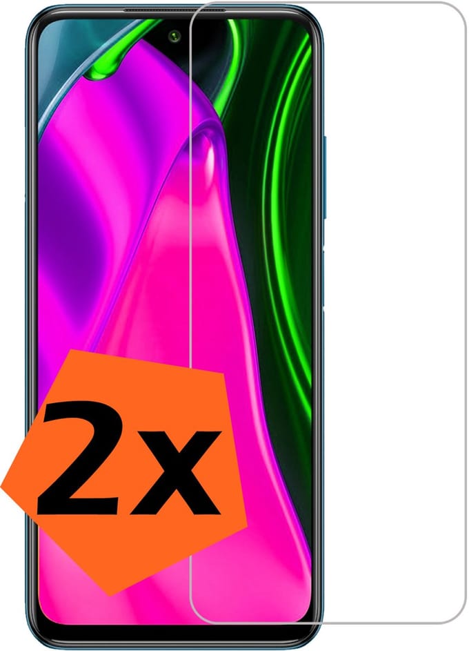 Screenprotector - 2 Stuks - Geschikt voor Xiaomi Poco M3 Pro - Extra Sterk - Gehard Glas - Beschermglas - Tempered Glass - Screen Protector