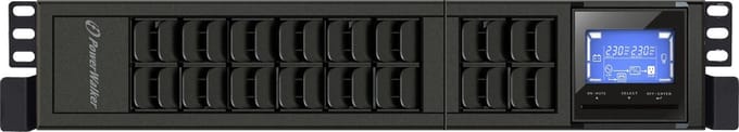BlueWalker 10122000 - PowerWalker VFI CRM LCD - 1000VA/800W - Double Conversion Online UPS