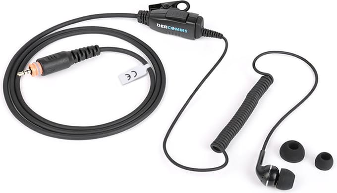 DerComms® Oordopje voor Motorola CLP446e en CLPe portofoon