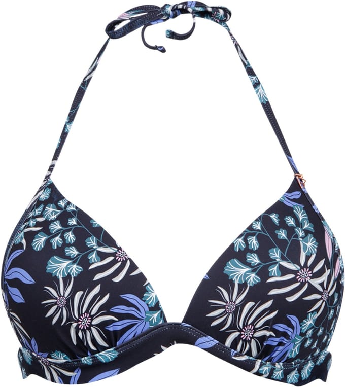 Brunotti - Lisselot-Print - Bikini Topje Zwart - Triangel Bikini Dames - 44
