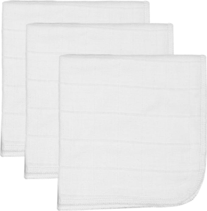 Blush & Blossom Wit 30 x 30 cm 3 Stuks Hydrofiel Monddoekjes TR-BB443410