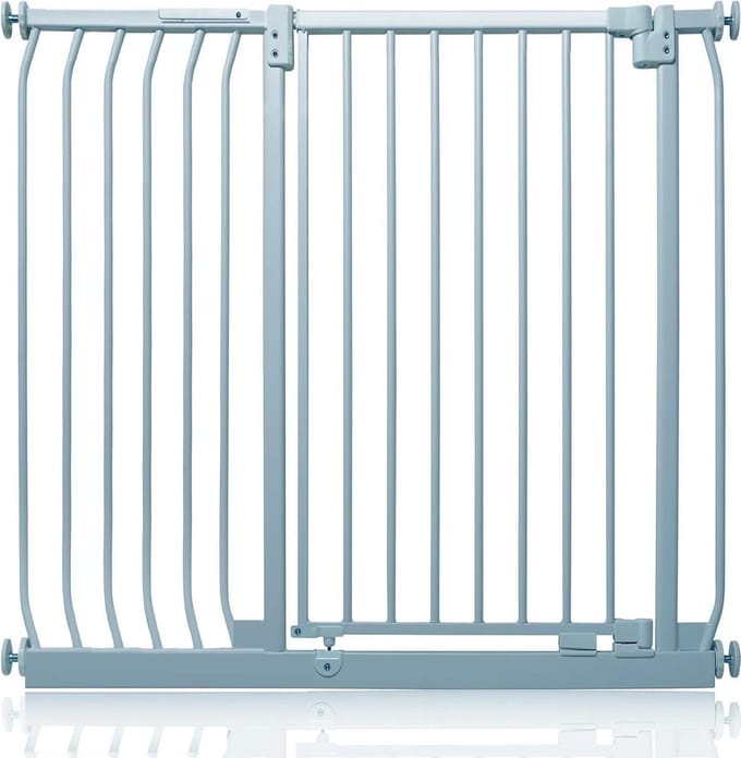 Safetots Hoog Klemhek Elite, 107cm - 116cm, Mat Grijs, Hoog 96.8cm