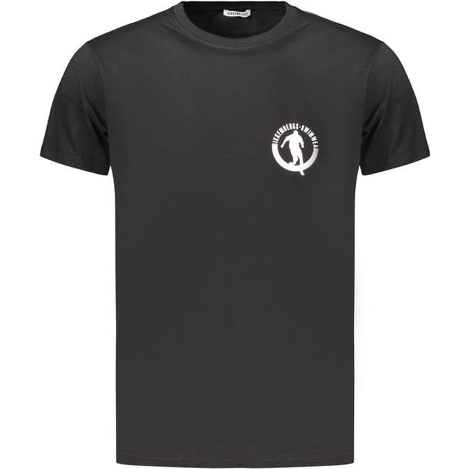Bikkembergs Zwarte Katoenen T-Shirt voor Mannen