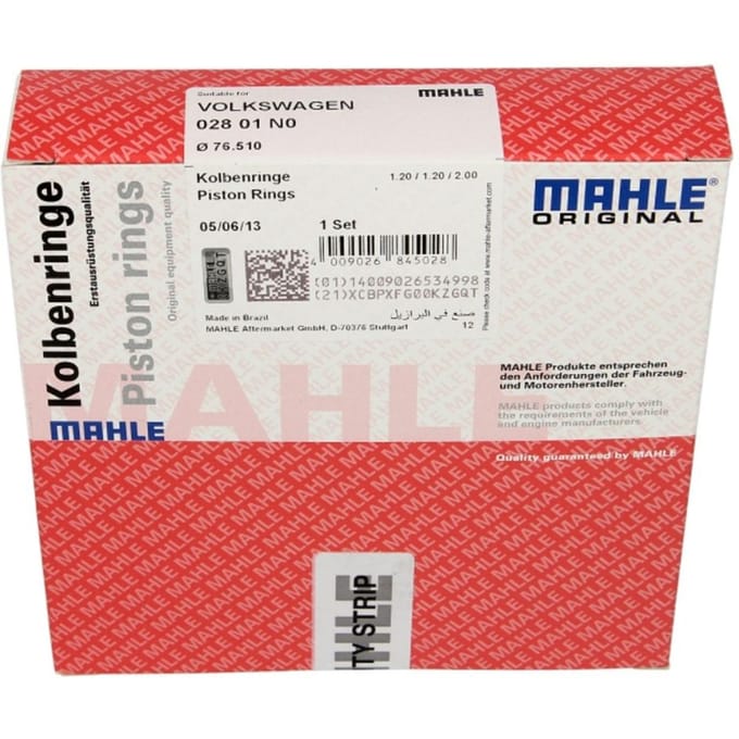 Zuigerveren set MAHLE 028 01 N0