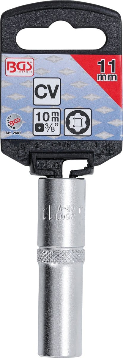 BGS Dopsleuteldop Super Lock - diep - 3/8 - 11 mm