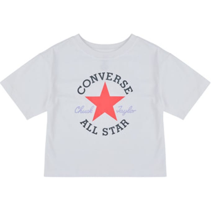 Converse  T-shirt Korte Mouw DISSECTED CTP BOXY TEE