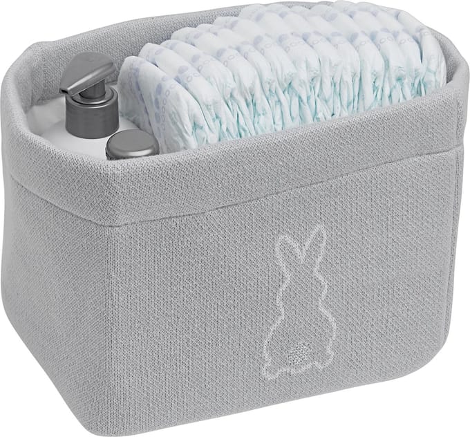 Meyco Baby X Mrs.Keizer Rabbit commodemandje - silver - medium