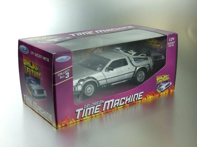 De Lorean Back to the Future Teil 1 1:24