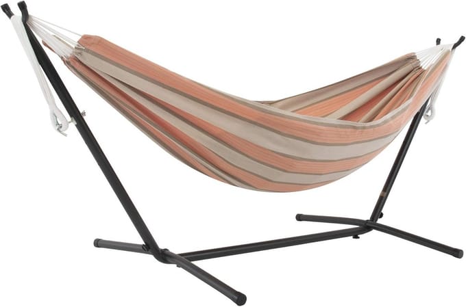 Dubbele Hangmat met Standaard - Weerbestendig en Comfortabel