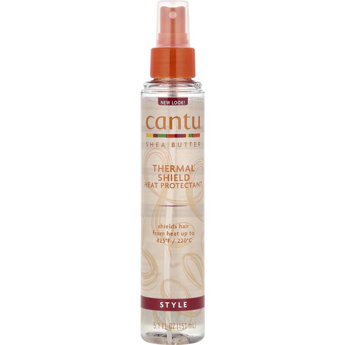 Cantu, Shea Butter, Thermal Shield Heat Protectant, 5.1 fl oz (151 ml) beige