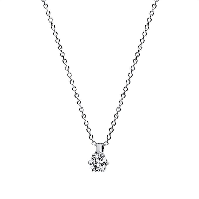 Luna Creation - 4D277W8-33 - Ketting - Dames - 750WG - 42cm