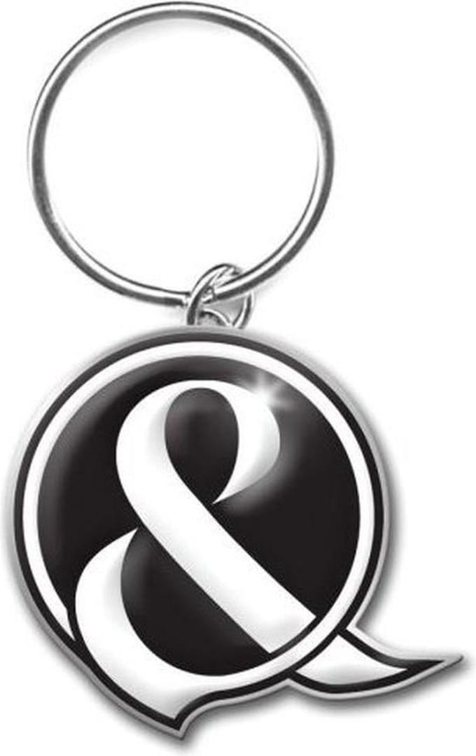Of Mice & Men - Ampersand Sleutelhanger - Zwart/Wit