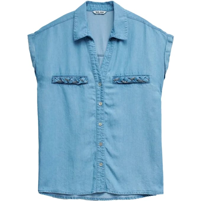 Vrouwenblouse Salsa Jeans Lightdenim