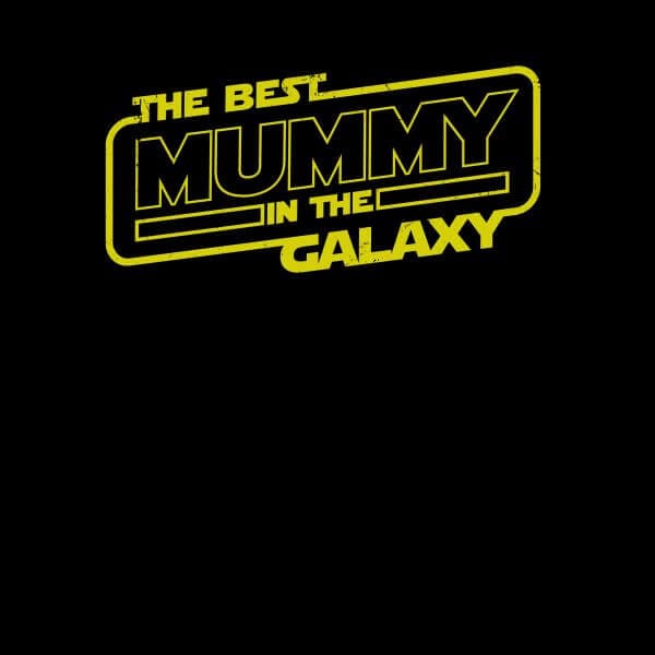Best Mummy In The Galaxy Women's T-Shirt - Black - 3XL