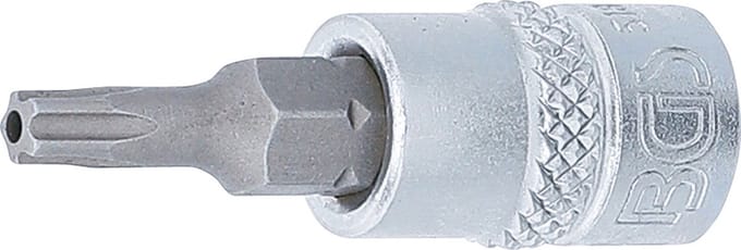 BGS Dopsleutelbit - 1/4 - TS-profiel (voor Torx-plus) met boring TS20
