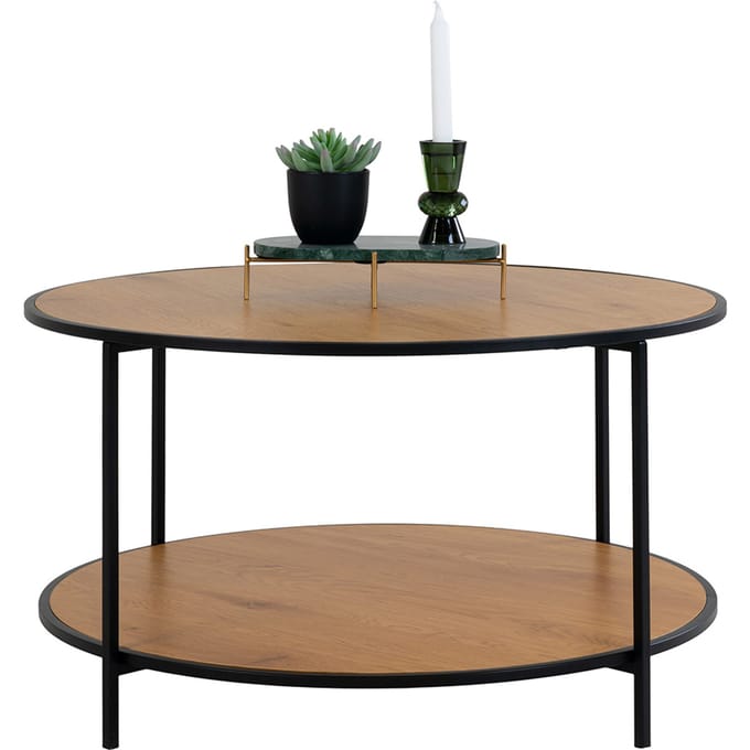 House Collection Salontafel Ø 80 cm Dina Eik