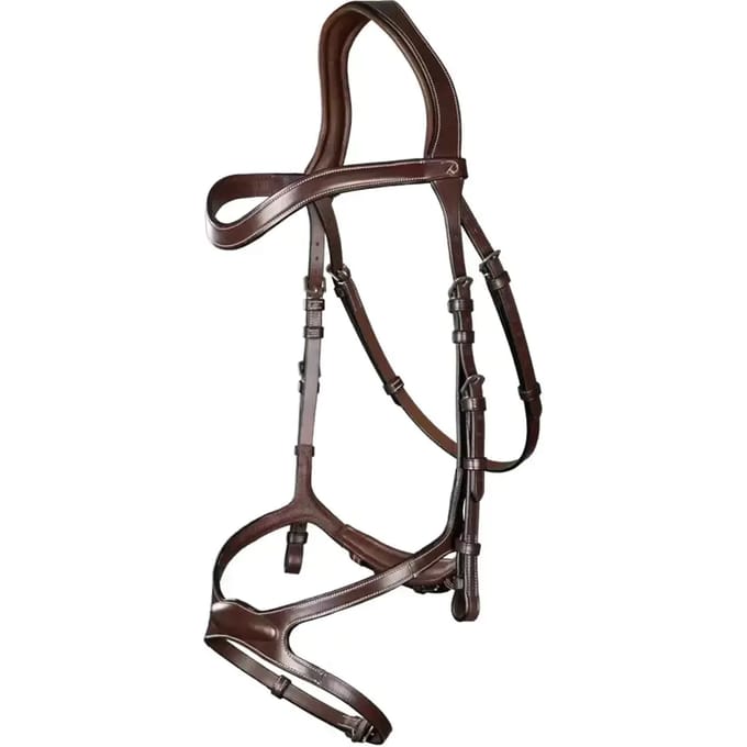 X-fit Hoofdstel COB - Dy'on Leer - Bruin