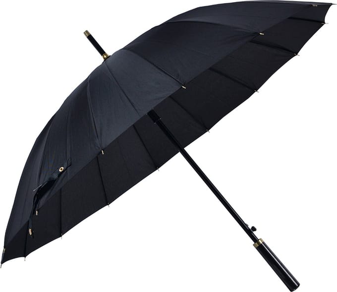 Juleeze Paraplu Volwassenen Ø 100 cm Zwart Polyester