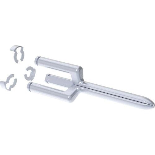 HellermannTyton TPPexpand3.3_Prong Reservedoorn Zilver Metaal Inhoud: 1 stuk(s)