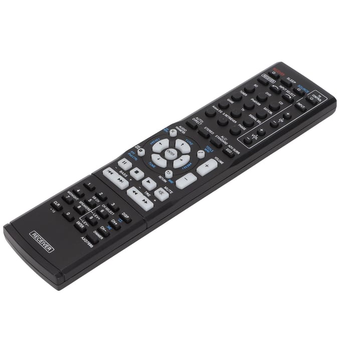 Vervangende afstandsbediening voor Pioneer AXD7690 VSX323K VSX423 VSX‑322‑K VSX‑523‑K receivers black