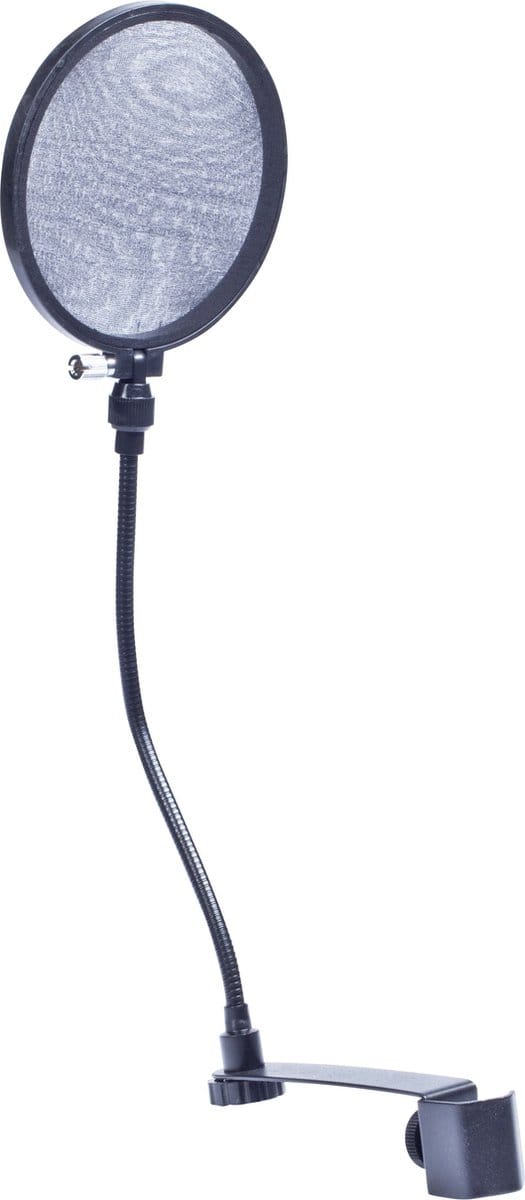 Fame PF 160 Popkiller Nylon 160mm incl. zwanenhals/schroefklem - Pop filter