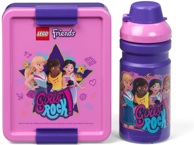 LEGO - Lunchset Friends - Polypropyleen - Paars