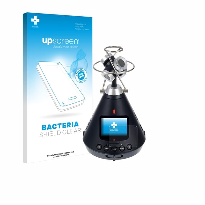 upscreen - Screenprotector voor Zoom H3-VR - Folie Beschermfolie transparant antibacterieel