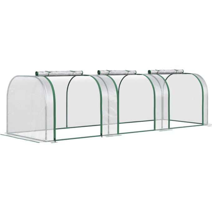 4goodz Kweekkas met Raam 295x100x80 cm - foliekas