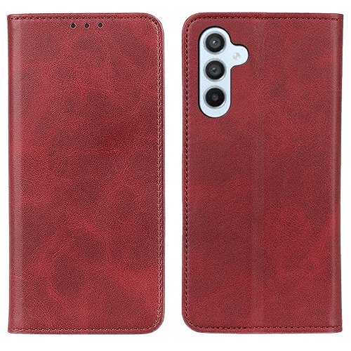 CaseBody Samsung Galaxy A56 Real Leather Wallet Hoesje Rood