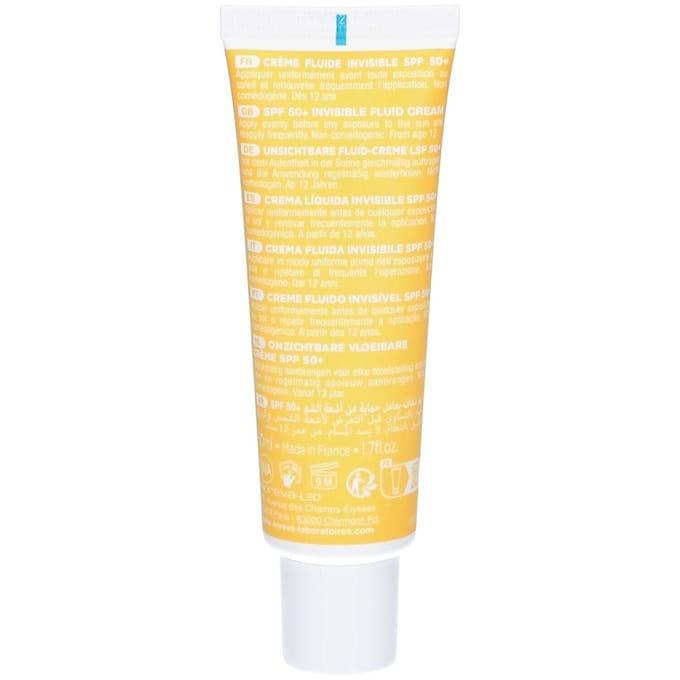 Noreva Bergasol Expert Crème Fluide Invisible Finish SPF50+ 50 ml
