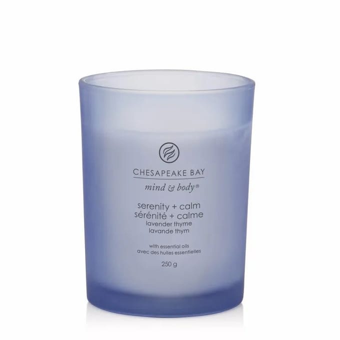 Chesapeake Bay Serenity & Calm - Lavender Thyme - Medium Geurkaars - 60 branduren