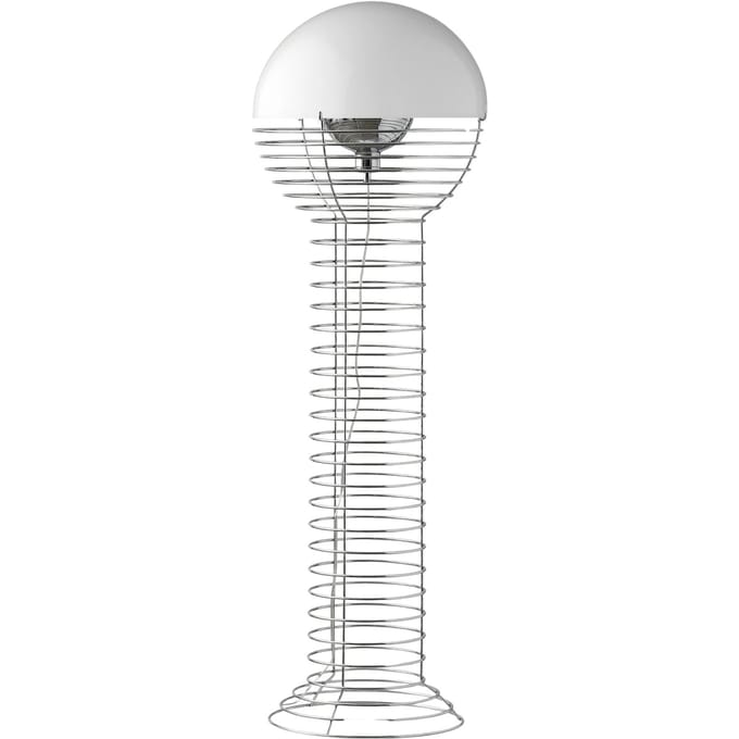 Verpan Wire vloerlamp - wit