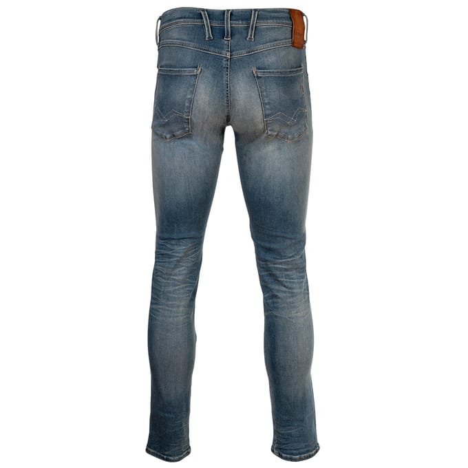 Replay Hyperflex Jeans Stretch Denim Medium Blue (M914E .000.661 523 - 009)