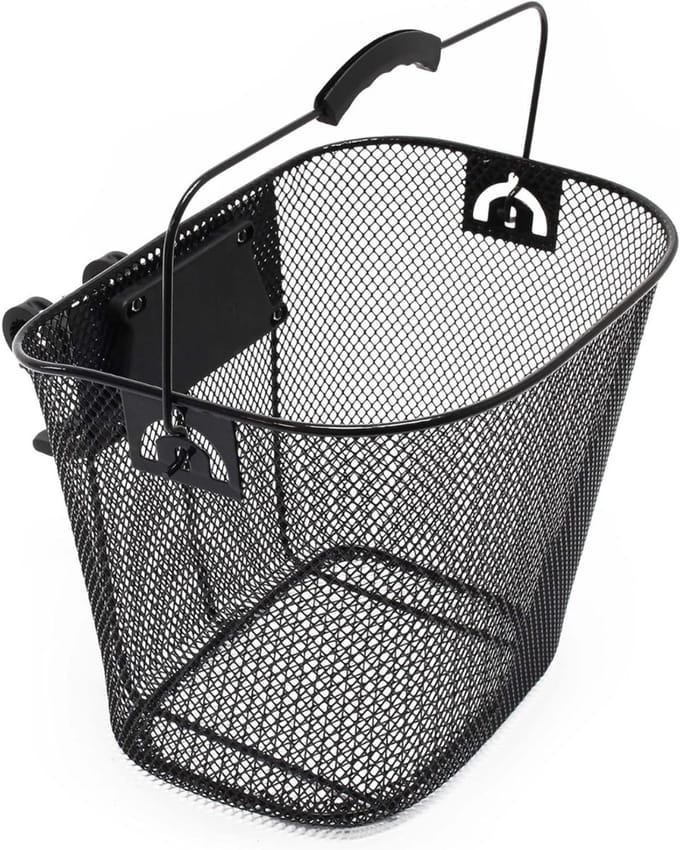 CLVP® Fietskrat - Fietsmand - Zwart