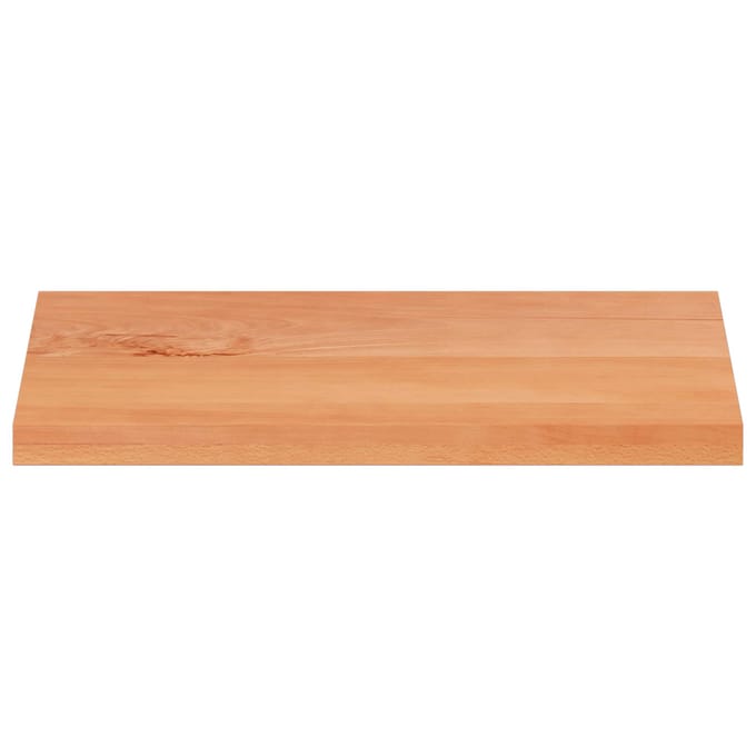 vidaXL - Raamprofielen - 2 - st - Gevoerd - 80 - x - 40 - x - 2 - cm - Massief - beukenhout