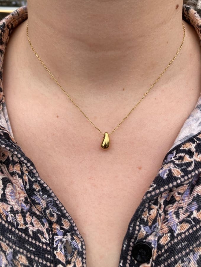 Go Dutch Label Collier haily drop Zilver