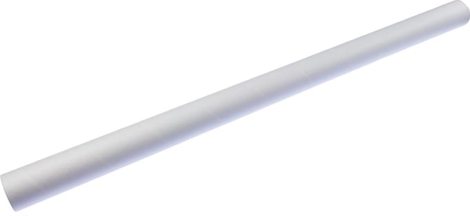 Raadhuis verzendkoker A0 - 83x5cm - wit - 5 stuks