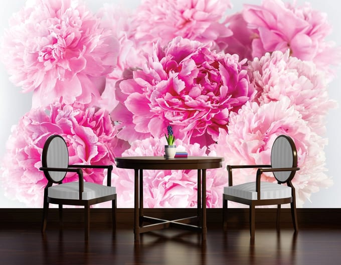 Poster | Roze | 104 x 70,5 cm