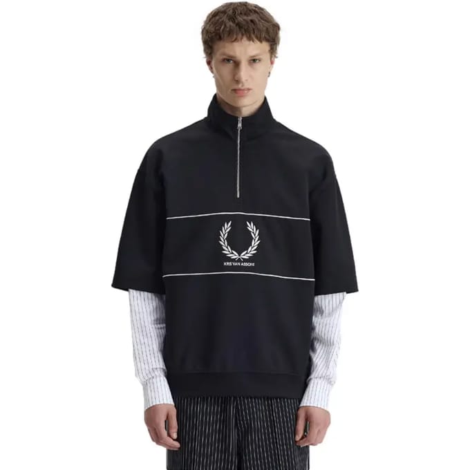 1/2 rits sweater Fred Perry
