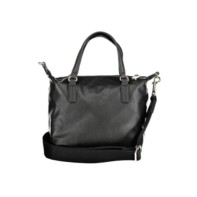 Julia Kleine Tote Zwarte Nylon Handtas